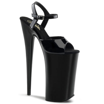 BEYOND-009 Sexy 10" Heel Black Pole Dancing Platforms-Pleaser- Sexy Shoes
