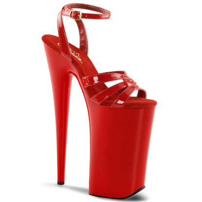 Помимо 012 удовольствия Sexy 10 "каблуки красных танцевальных платформ