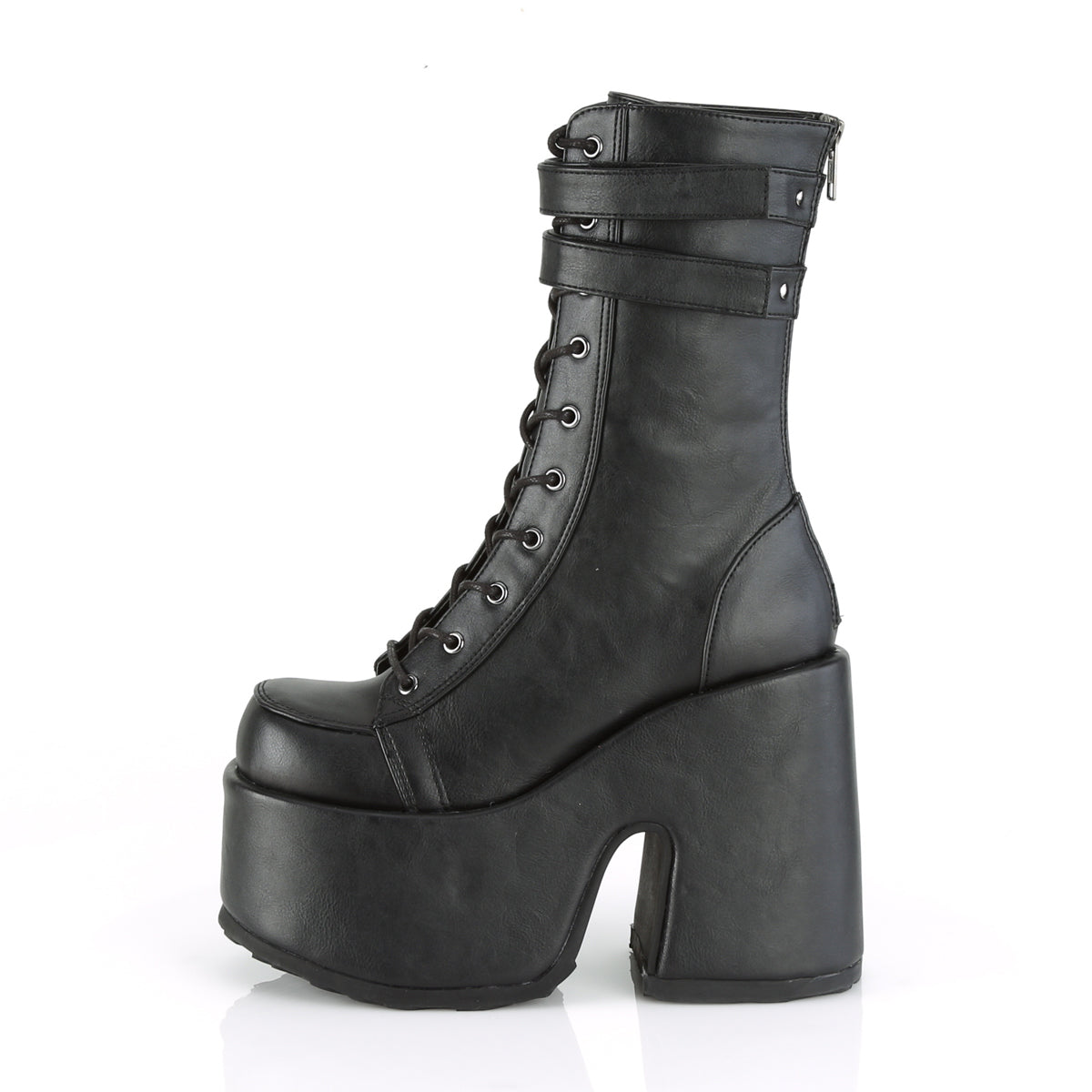 CAMEL-250 Demoniacult Alternative Footwear Women's Knee High Boots