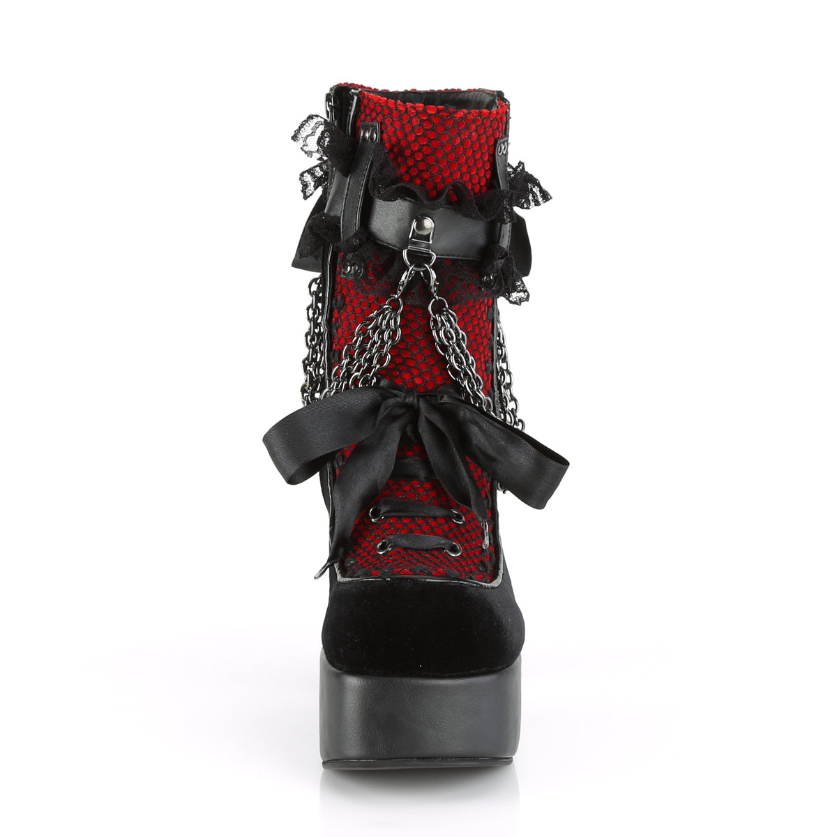 charade 110 demonia footwear womens ankle boots