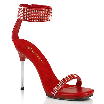 CHIC-40 Fabulicious Sexy Red Rhinestone Bling Shoes