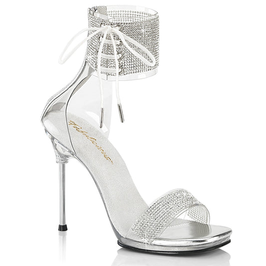 CHIC-47 Posing Shoes Sexy Clear Bling Rhinestone Shoes