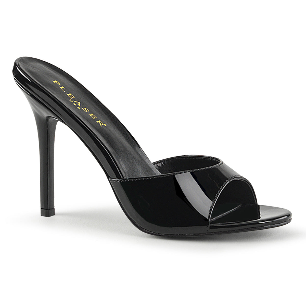 CLASSIQUE-01 Pleaser 4" Heel Black Patent Fetish Footwear-Pleaser- Sexy Shoes