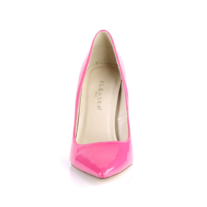 CLASSIQUE-20 Pleaser 4" Heel Hot Pink Patent Fetish Footwear-Pleaser- Sexy Shoes Alternative Footwear