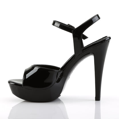 COCKTAIL-509 Fabulicious 5 Inch Heel Black Sexy Shoes-Fabulicious- Sexy Shoes Pole Dance Heels