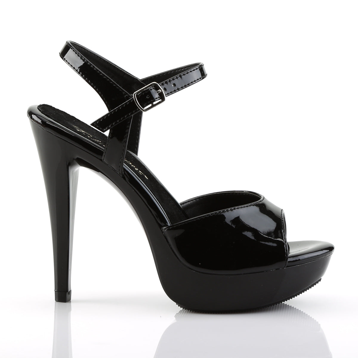 COCKTAIL-509 Fabulicious 5 Inch Heel Black Sexy Shoes-Fabulicious- Sexy Shoes Fetish Heels