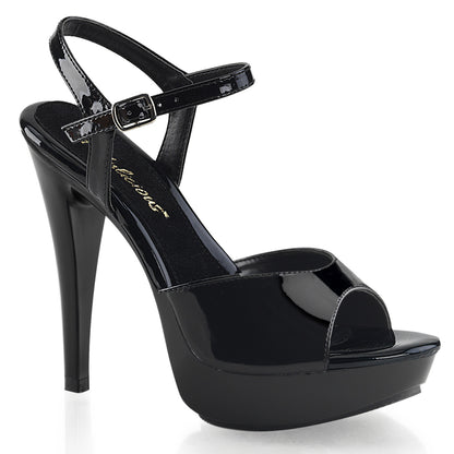 Коктейль-509 Fabulicious 5-дюймовый каблук черная сексуальная обувь