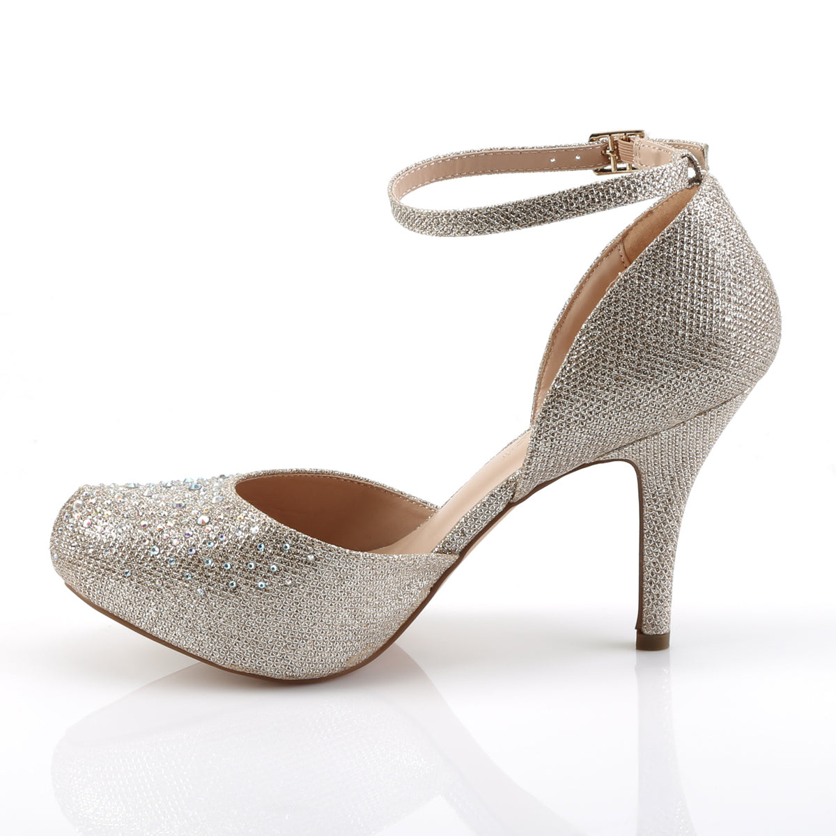 Nude on sale sparkle shoes