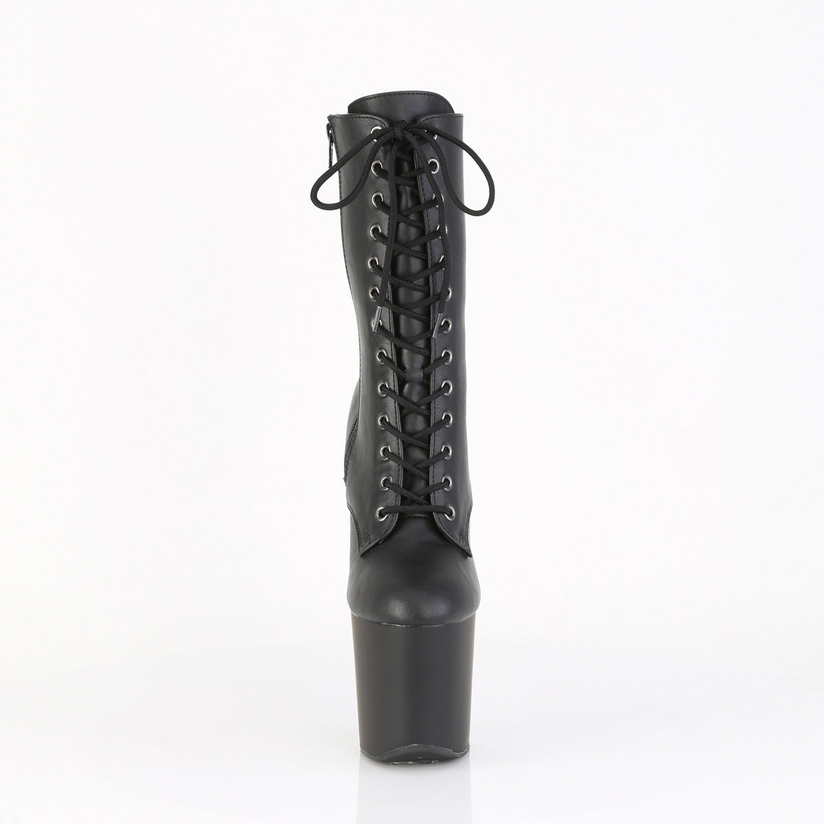 craze 1040 pleaser pole dancing shoes blk faux leather blk matte