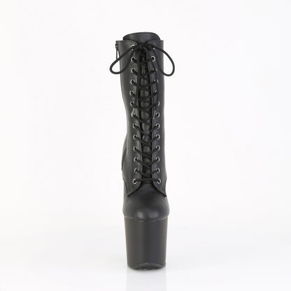 CRAZE-1040 Pleaser Sexy Ankle Boots Illusion Heels