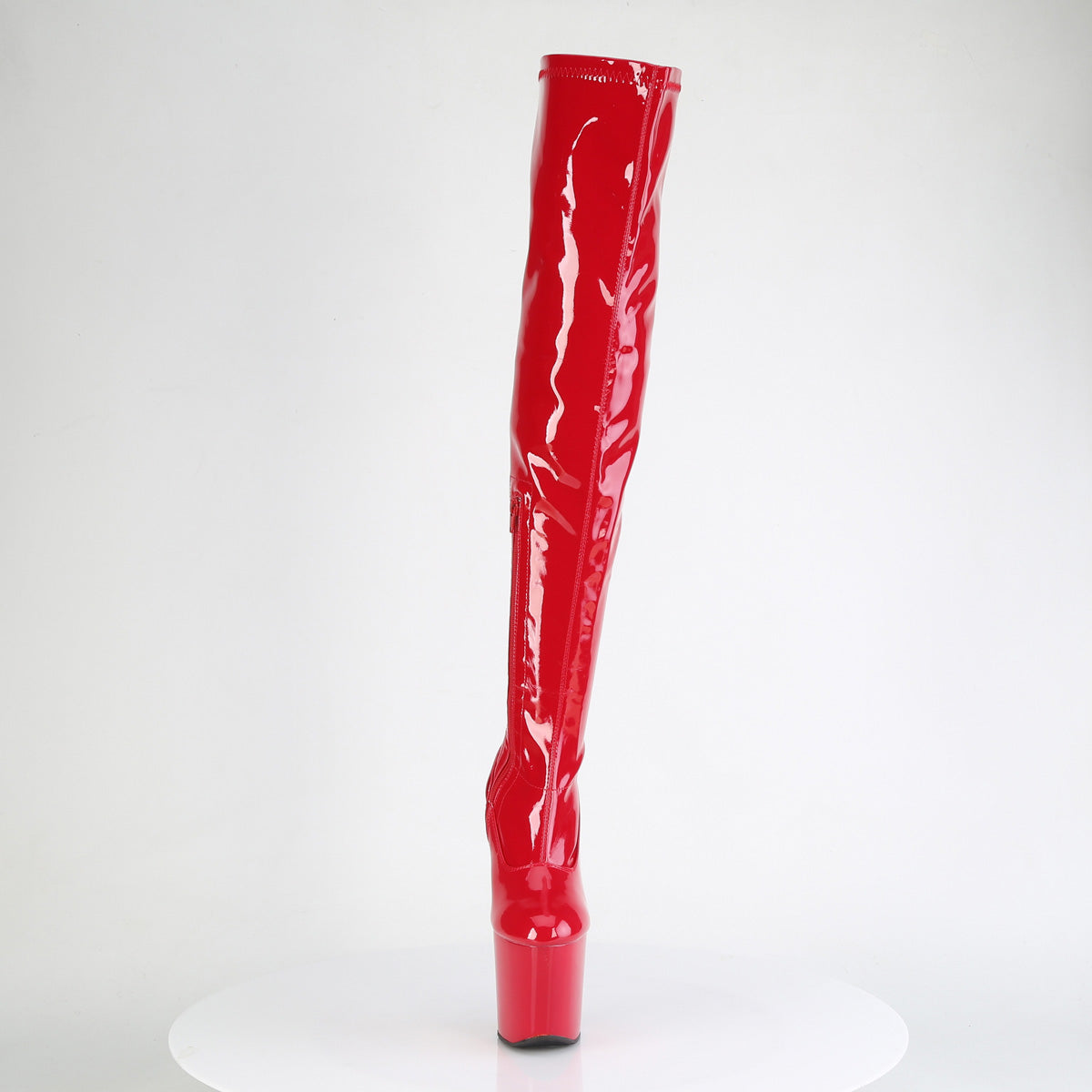 craze 3000 pleaser pole dancing shoes red str pat red