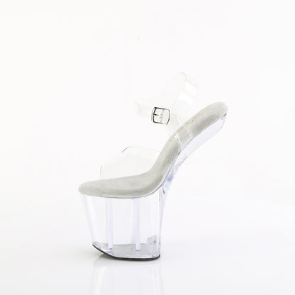 CRAZE-808 Pleaser 8" Heel Transparent Platforms High Heel Shoes (Exotic Dancing)
