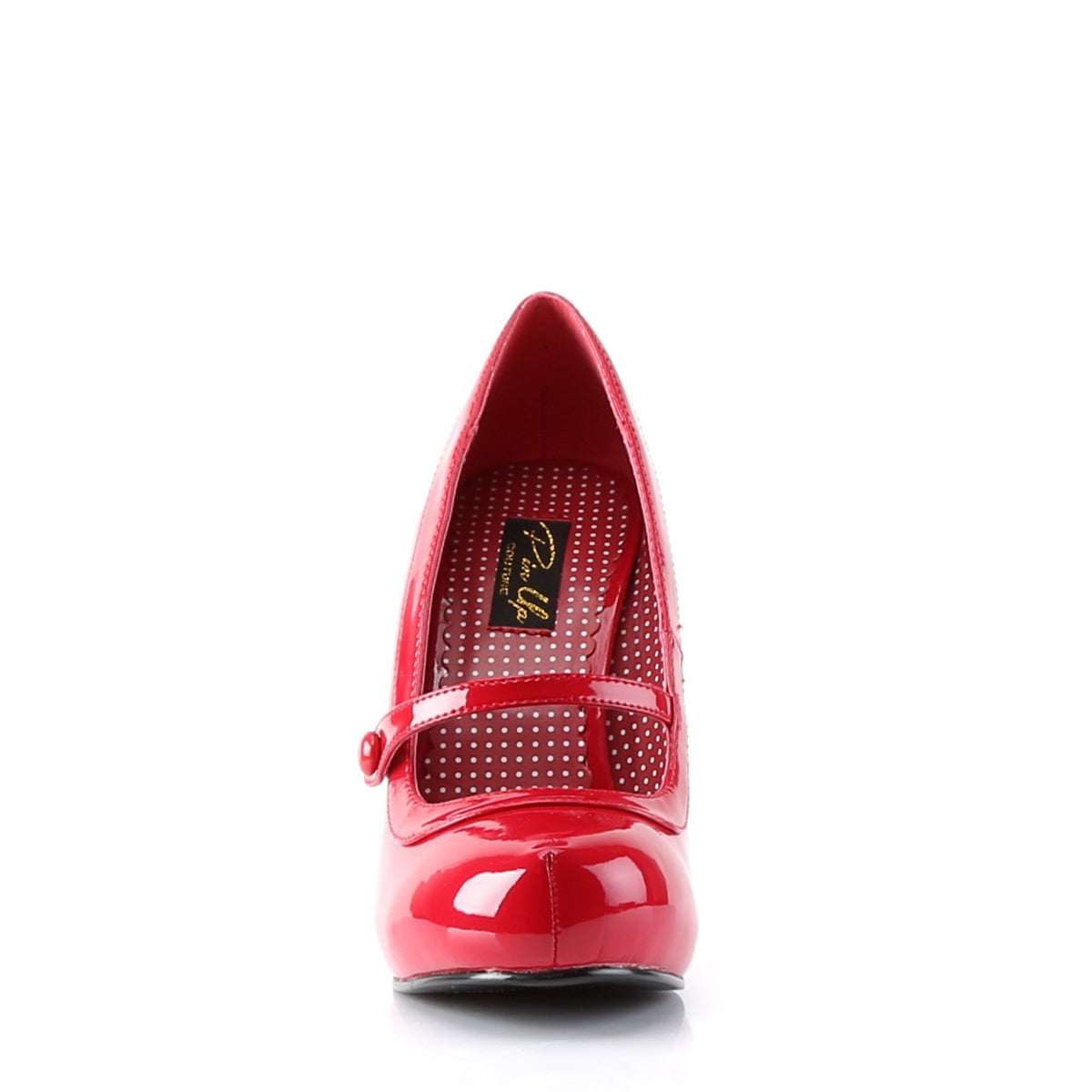 CUTIEPIE-02 Pin Up 4.5 Inch Heel Red Retro Glamour Platforms-Pin Up Couture- Sexy Shoes Alternative Footwear