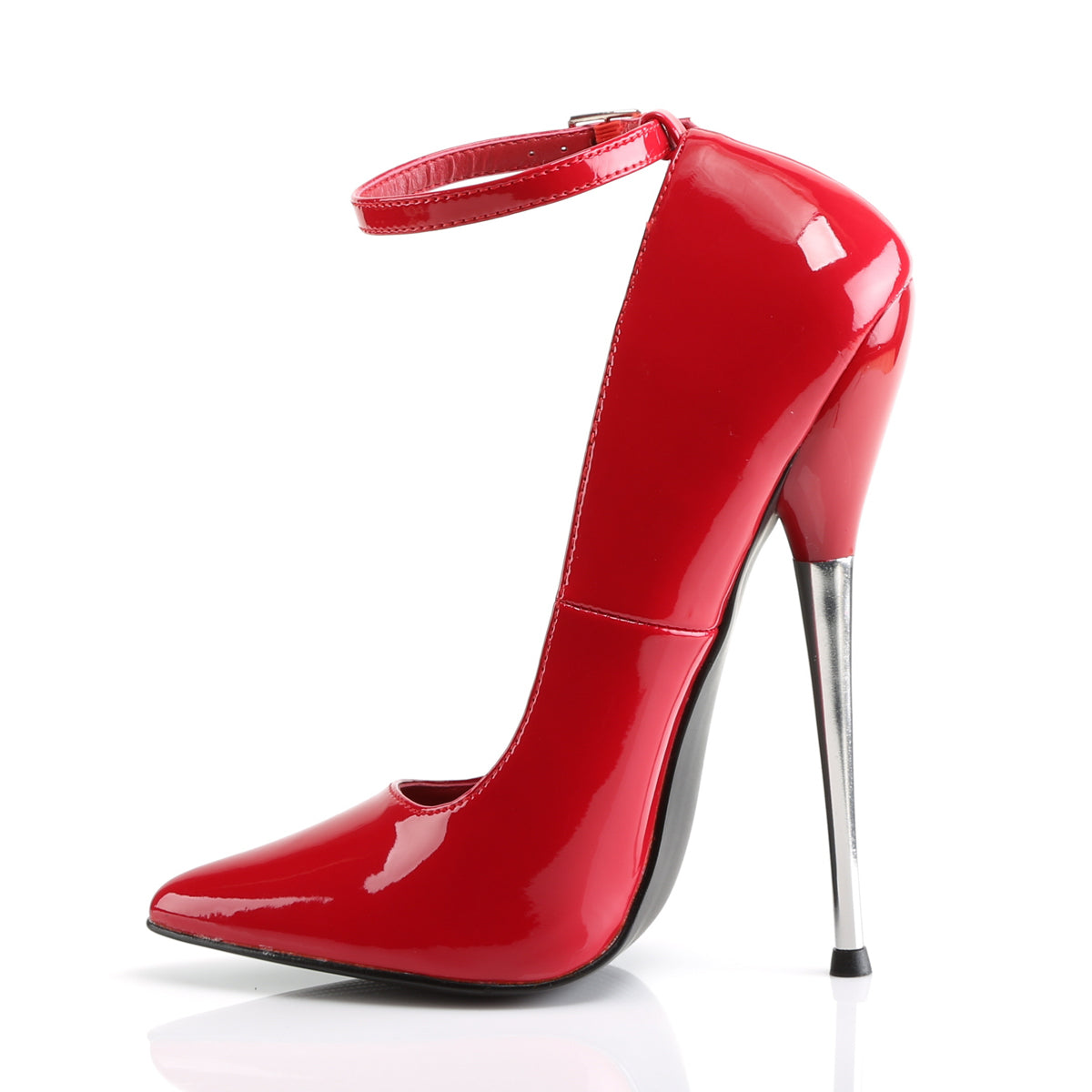 DAGGER 12 Devious Fetish Footwear 6 Inch Heel Red Sexy Shoes Devious Heels Pole Dance Heels