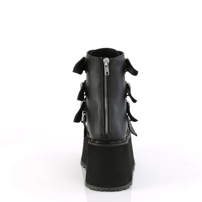 DAMNED-105 Demoniacult Alternative Footwear Women's Ankle Boots