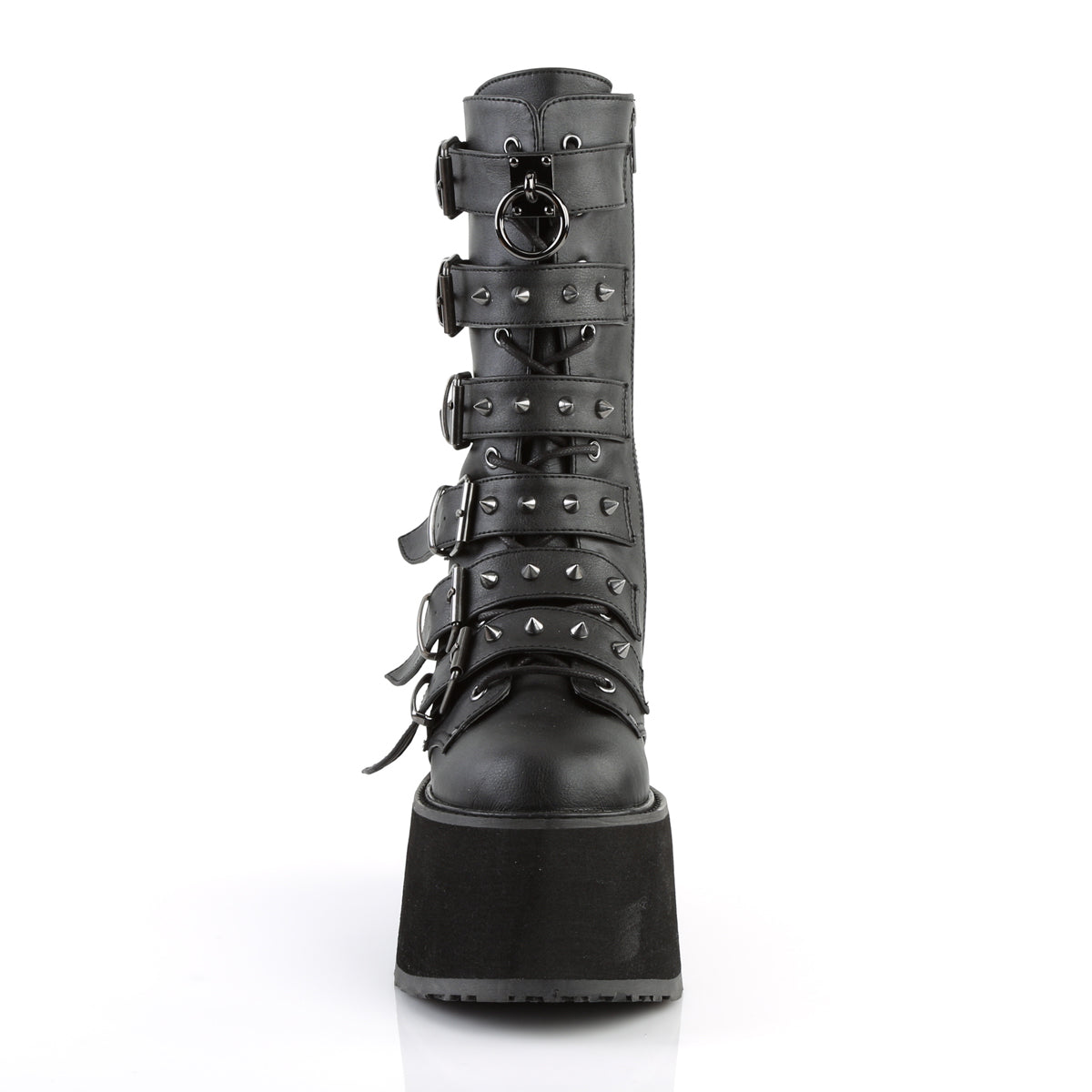 damned 225 demonia footwear womens knee highs vegan
