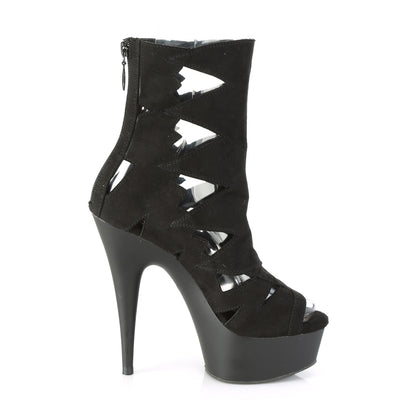 DELIGHT-1014 Pleaser Pole Dancing Shoes Ankle Boots Pleasers - Sexy Shoes Fetish Heels