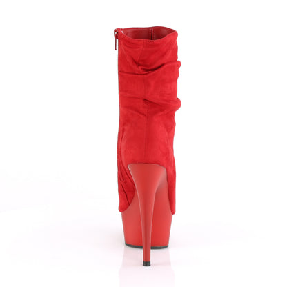 DELIGHT-1031 Pleaser 6 Inch Heel Red Pole Dancing Platforms-Pleaser- Sexy Shoes Fetish Footwear
