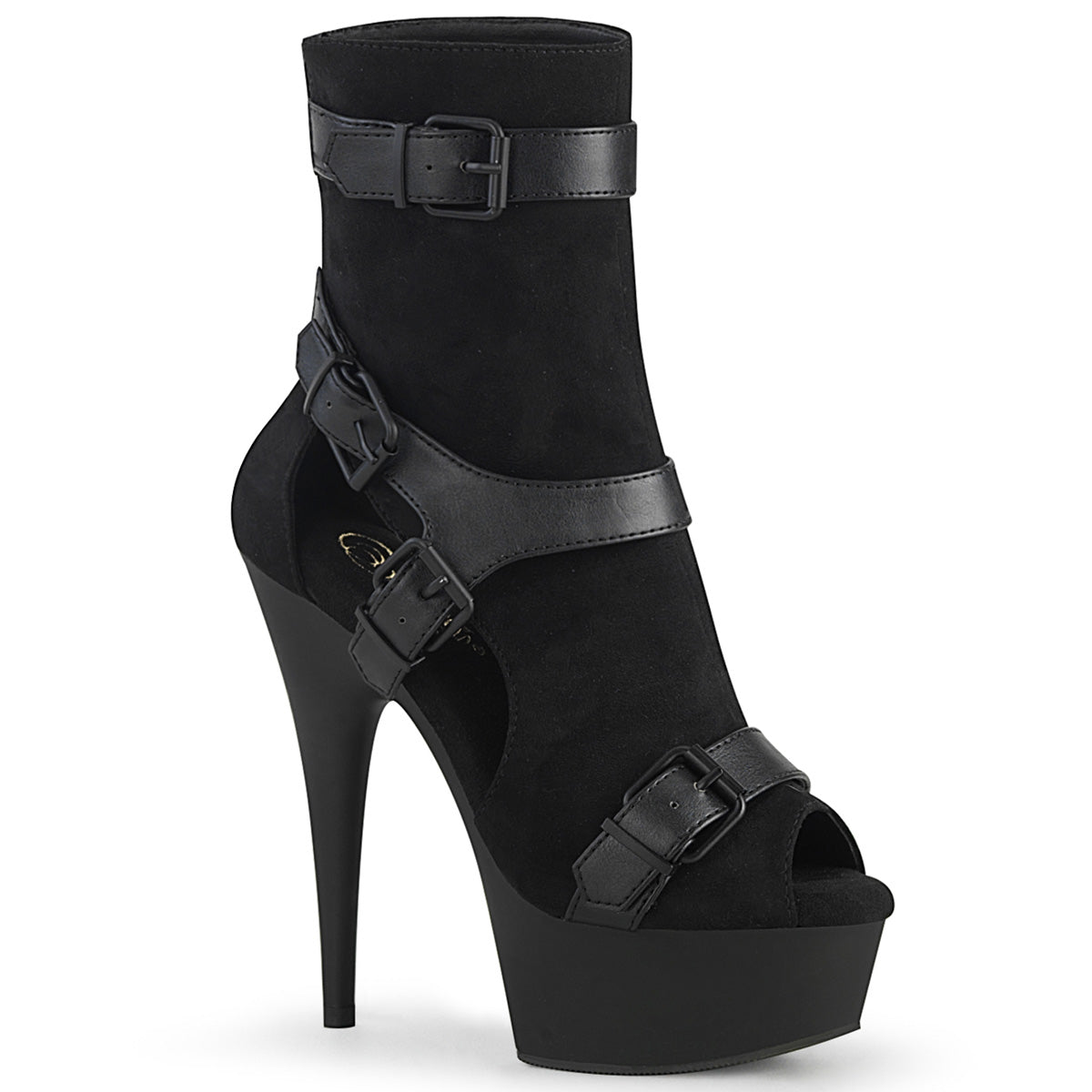 DELIGHT-1037 Pleaser Pole Dancing Shoes Ankle Boots Pleasers - Sexy Shoes