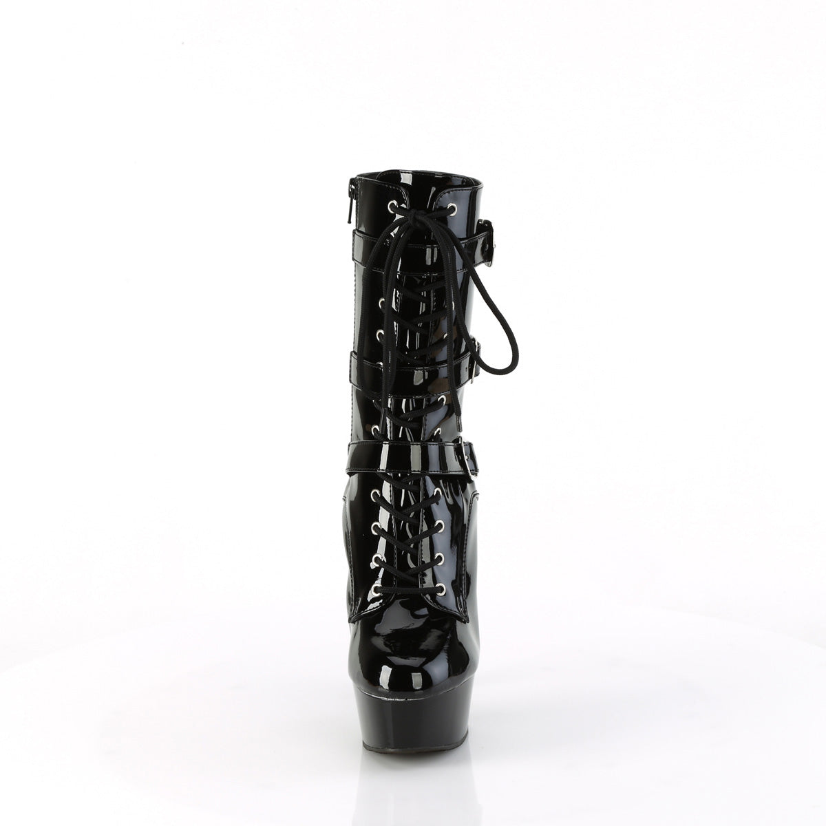 delight 1043 pleaser sexy footwear blk pat blk