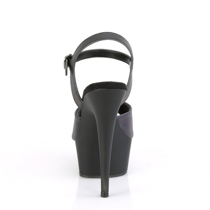 DELIGHT-609REFL Pleaser Pole Dancing Shoes 6 Inch Inch Heel Pleasers - Sexy Shoes Fetish Footwear