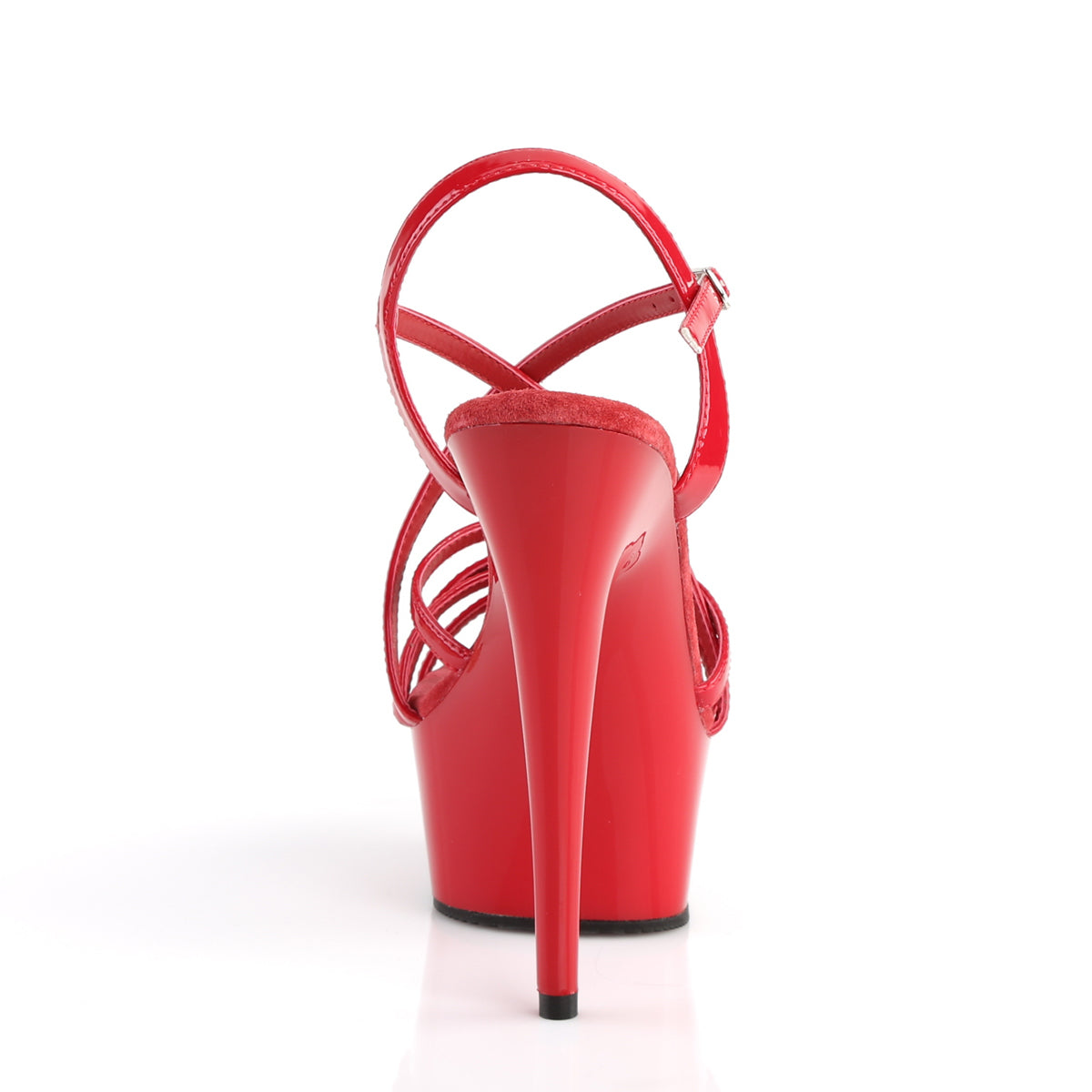 DELIGHT-613 Pleaser 6 Inch Heel Red Pole Dancing Platforms-Pleaser- Sexy Shoes Fetish Footwear