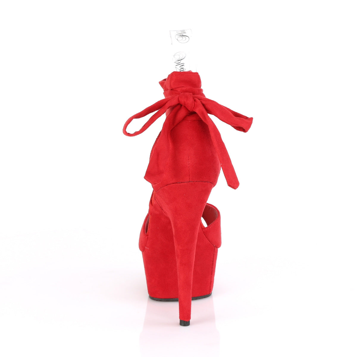 DELIGHT-679 Pleaser 6 Inch Heel Red Pole Dancing Platforms-Pleaser- Sexy Shoes Fetish Footwear
