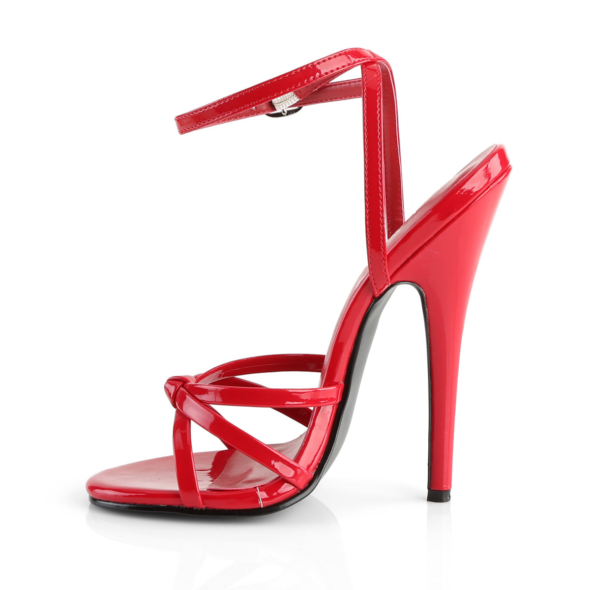DOMINA 108 Devious Fetish Footwear 6 Inch Heel Red Shoes Devious Heels Pole Dance Heels