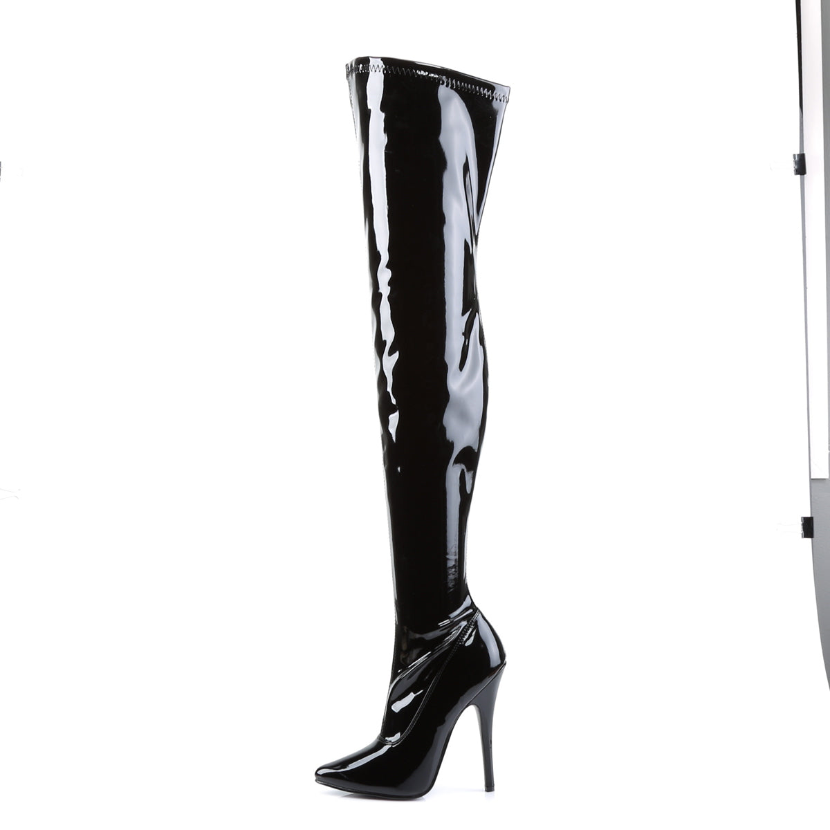 DOMINA 3000 Devious 6 Inch Heel Black Kinky Boots Devious Heels Pole Dance Heels