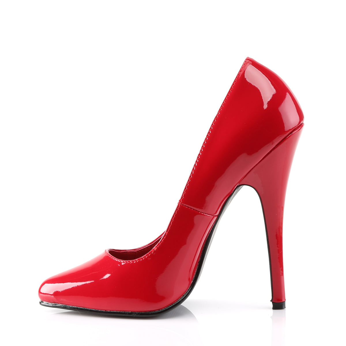 DOMINA 420 Devious Fetish Footwear 6 Inch Heel Red Shoes Devious Heels Pole Dance Heels