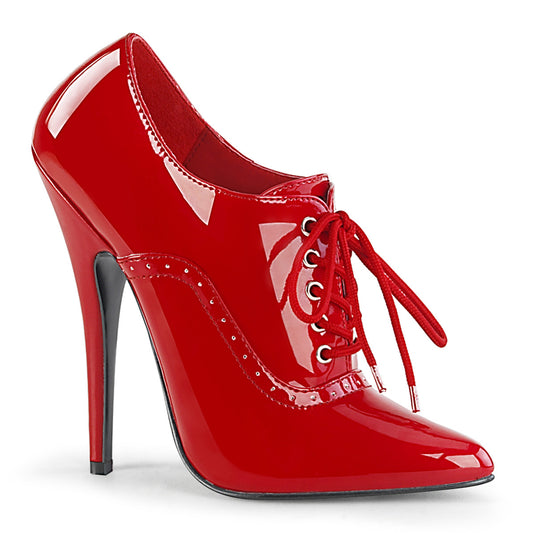 DOMINA 460 Devious Fetish Footwear 6 Inch Heel Red Shoes Devious Heels