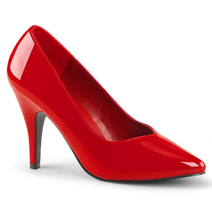 DREAM-420 Pleaser Large Size Ladies Shoes 4 Inch Heel Red Fetish Footwear