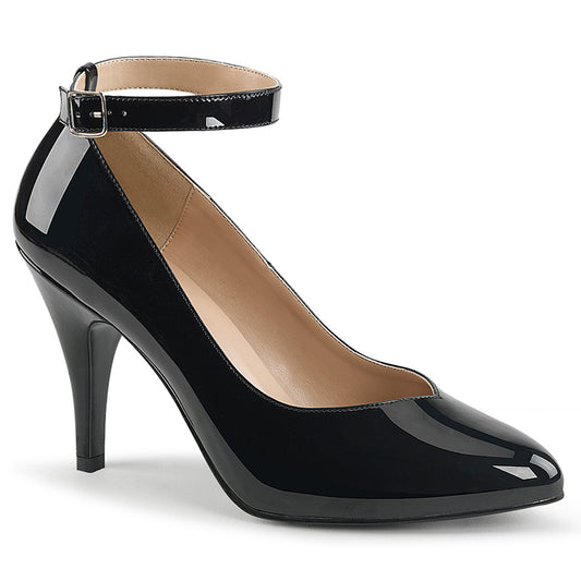 DREAM-431 Large Size Ladies Shoes 4Inch Heel Black Patent Fetish Footwear