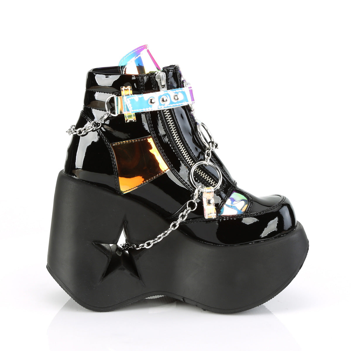 DYNAMITE-101 Demoniacult Alternative Footwear Women's Ankle Boots