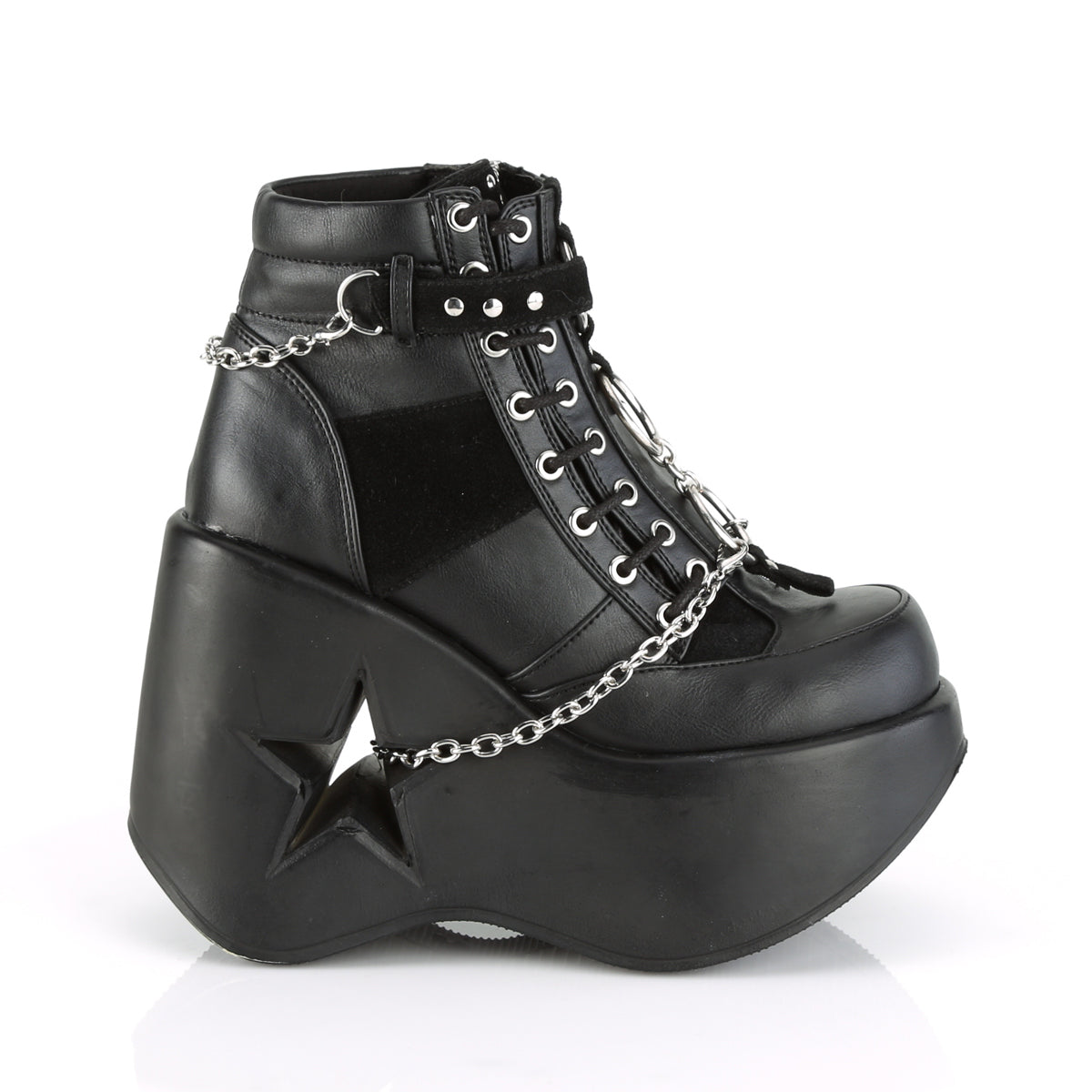 DYNAMITE-101 Demoniacult Alternative Footwear Women's Ankle Boots