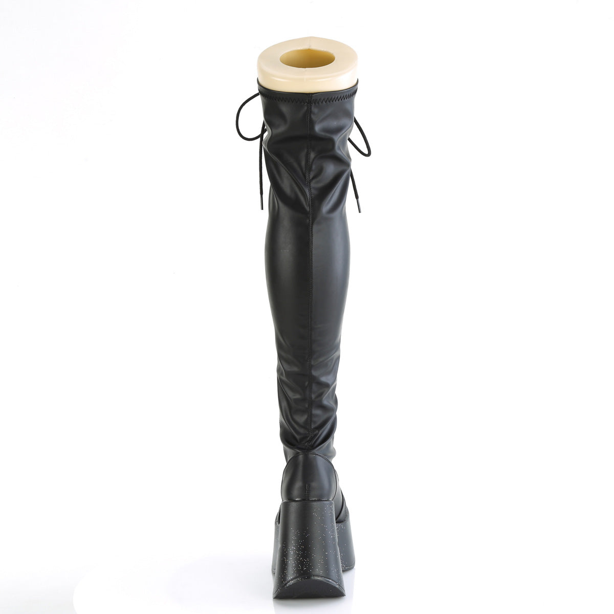 DYNAMITE-300 Demoniacult Alternative Footwear Women's Over-the-Knee Boots