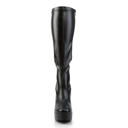 ELECTRA-2000Z Pleaser 5 Inch Heel Black Pole Dancer Platform-Pleaser- Sexy Shoes Alternative Footwear
