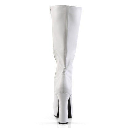 ELECTRA-2020 Pleaser 5 Inch Heel White Pole Dancer Platforms-Pleaser- Sexy Shoes Fetish Footwear
