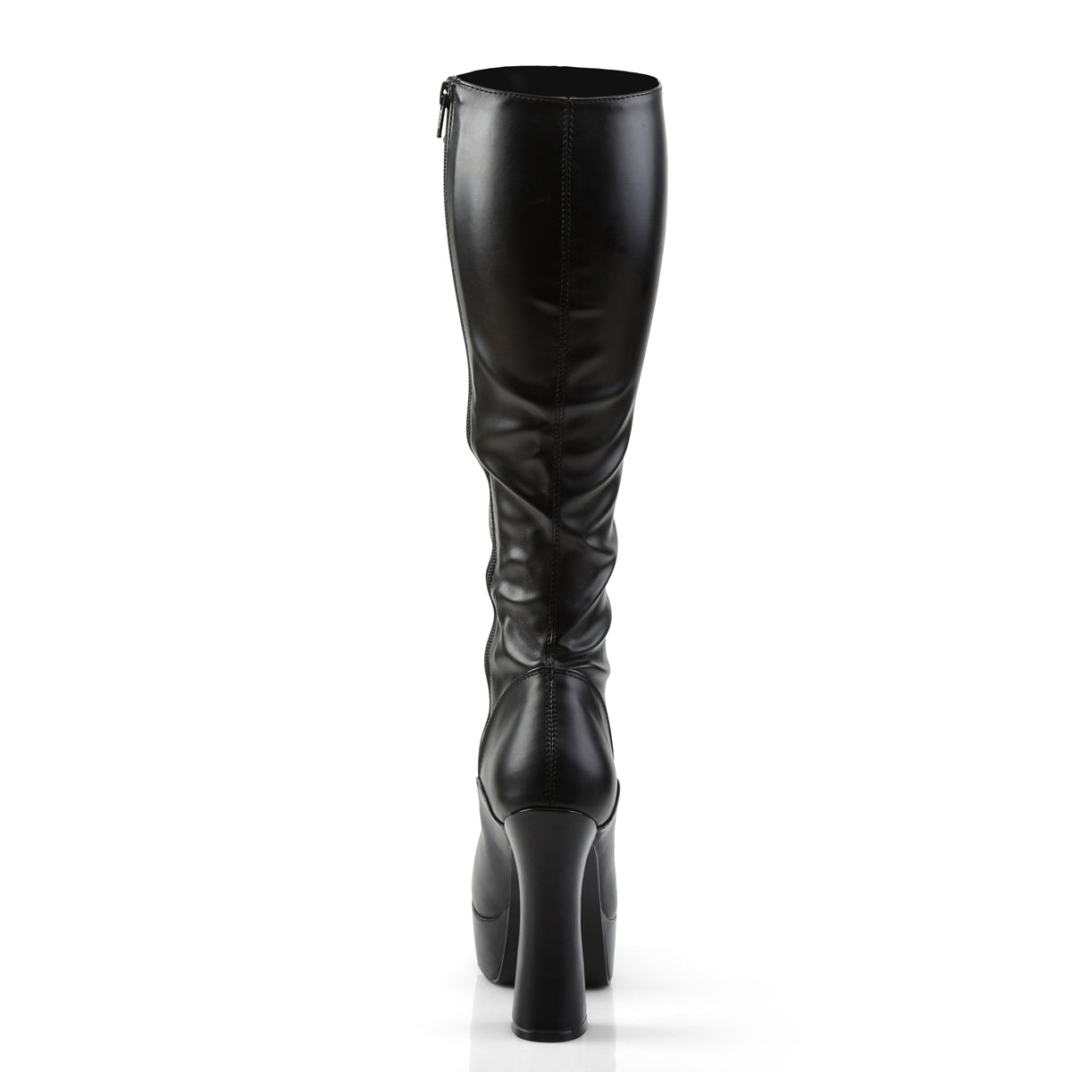 ELECTRA-2023 Pleaser 5 Inch Heel Black Pole Dancer Platforms-Pleaser- Sexy Shoes Fetish Footwear