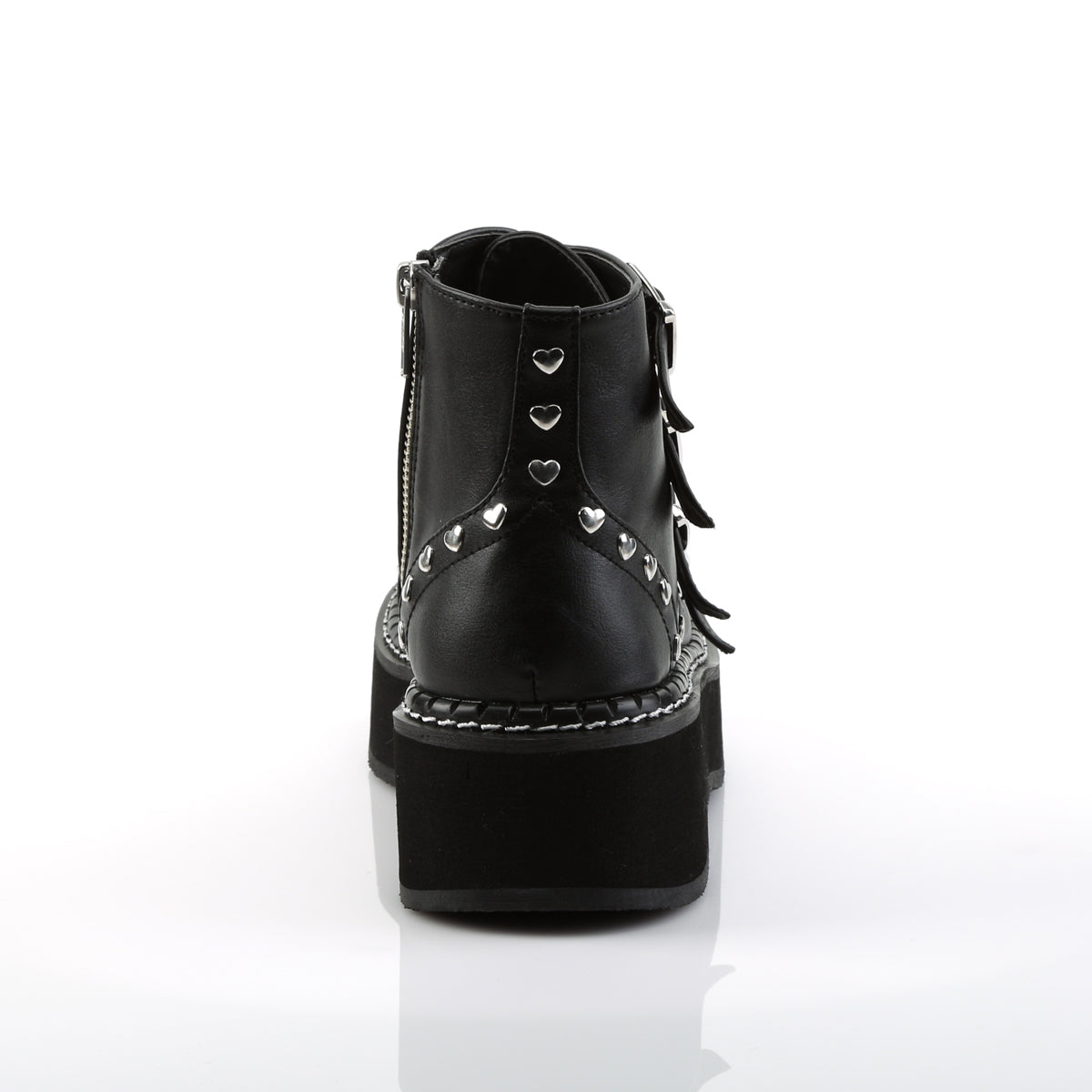 emily 315 demonia footwear womens ankle boots white