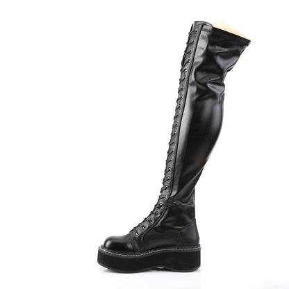 EMILY-375 Demoniacult Alternative Footwear Women's Over-the-Knee Boots