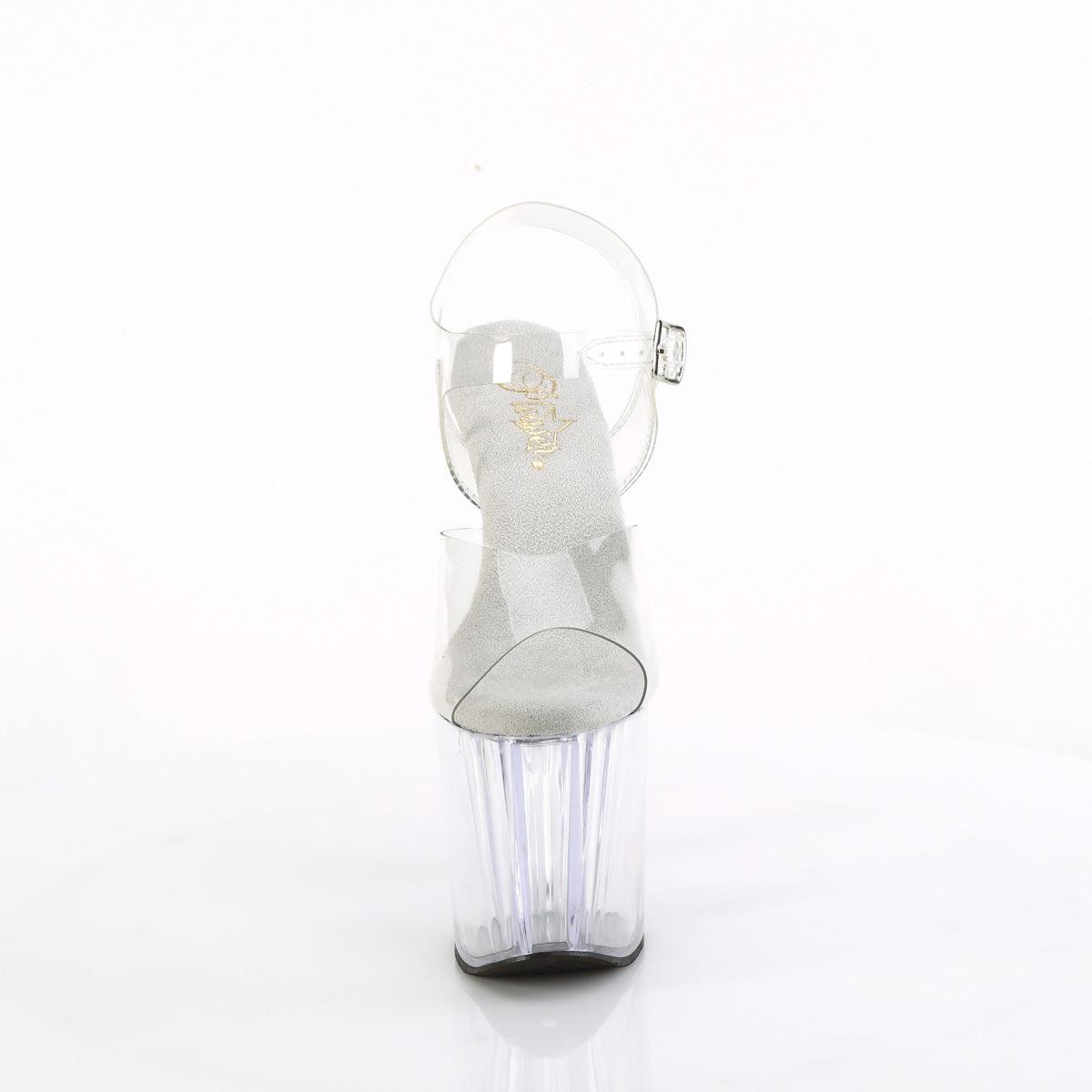 enchant 708 pleaser clear clr shoes