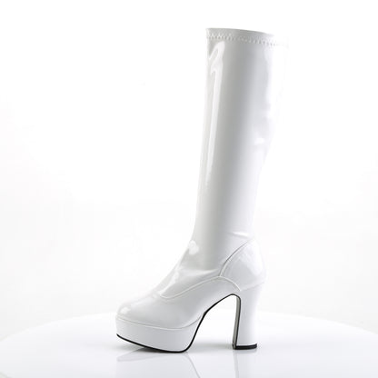 EXOTICA-2000 Funtasma 4 Inch Heel White Women's Boots Funtasma Costume Shoes 