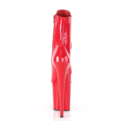 FLAMINGO-1020 Pleaser 8 Inch Heel Red Pole Dancing Platforms-Pleaser- Sexy Shoes Fetish Footwear