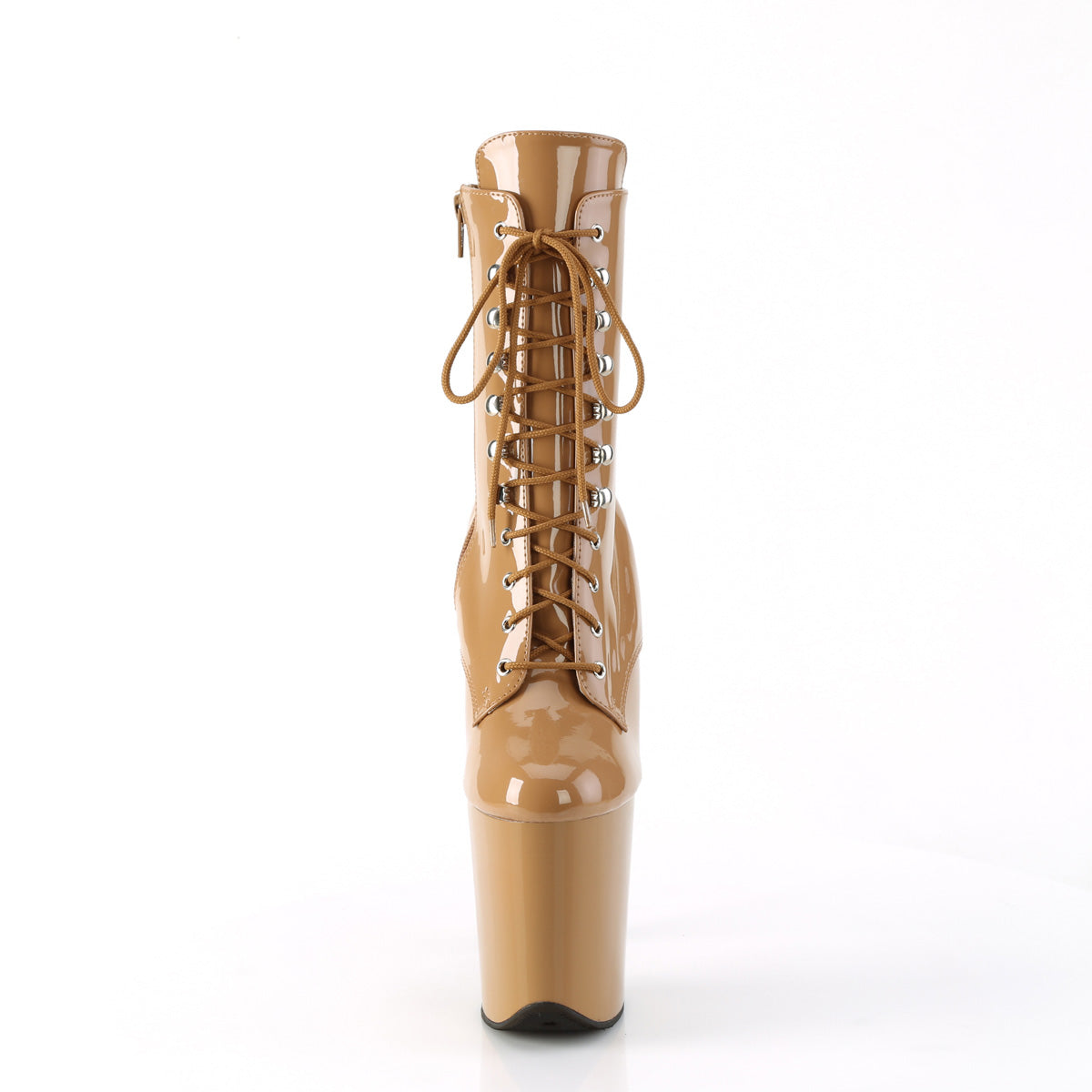 FLAMINGO-1020 Pleaser Ankle/Mid-Calf Boots Toffee