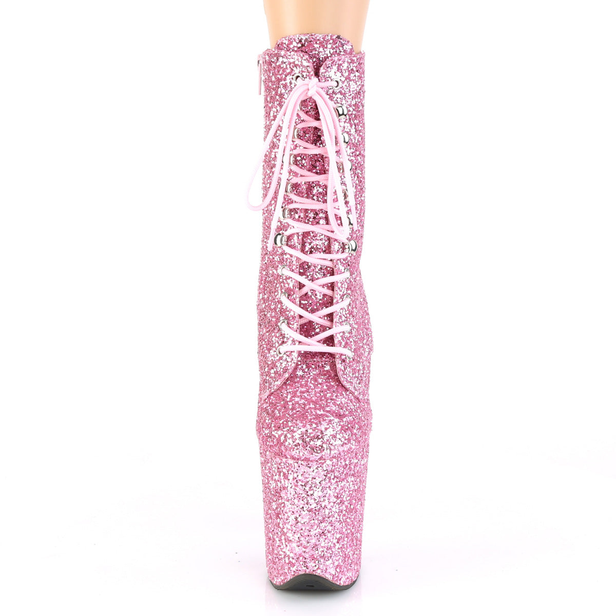 FLAMINGO-1020GWR 8" Heel Baby Pink Pole Dancing -Pleaser- Sexy Shoes Alternative Footwear