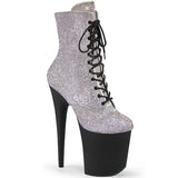 FLAMINGO-1020RS-Silver-RS-Black-Matte-Pleaser-Platforms-(Exotic-Dancing)