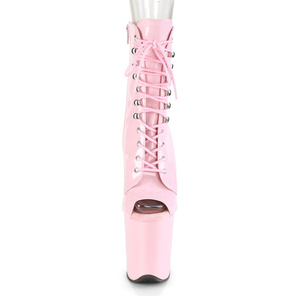 FLAMINGO-1021 8" Heel Baby Pink Pole Dancing -Pleaser- Sexy Shoes Alternative Footwear