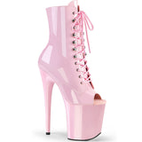 Flamingo-1021 de 8 "Platforme cu stripper roz de 8"