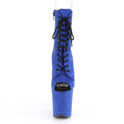 FLAMINGO-1021FS 8" Heel Royal Blue Pole Dancing -Pleaser- Sexy Shoes Alternative Footwear